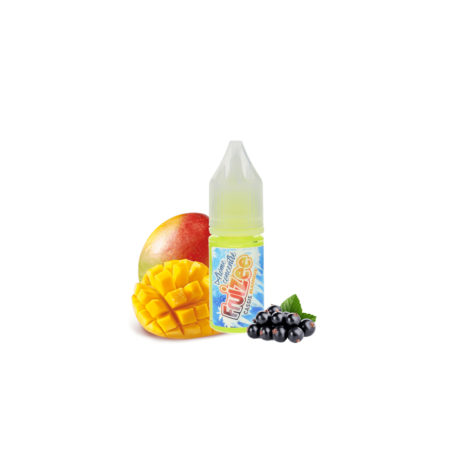 Concentré Cassis Mangue 10ml - Fruizee