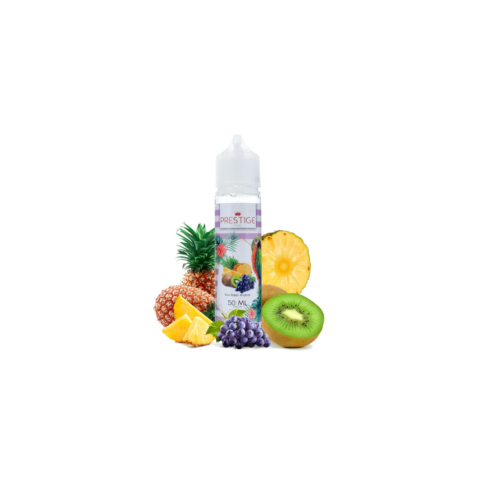 Kiwi Raisin Ananas 50ml - Prestige Fruits