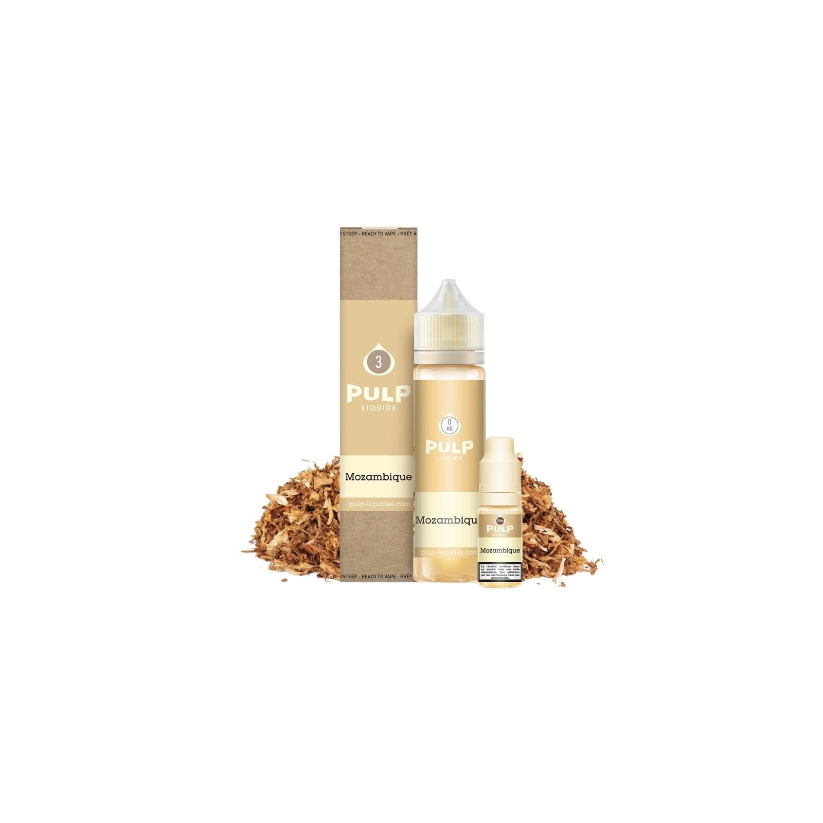 Mozambique 60ml (Pack liquide et boosters) - Pulp