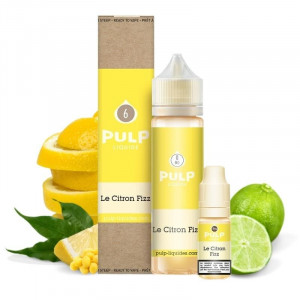 Citron Fizz 60ml (Pack liquide et boosters) - Pulp