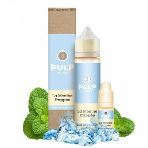 La Menthe Frappée 60ml (Pack liquide et boosters) - Pulp