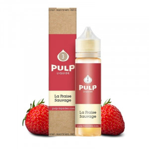 La Fraise Sauvage 60ml (Pack liquide et boosters) - Pulp