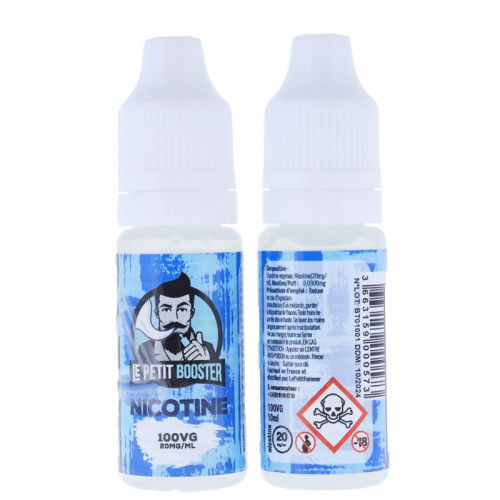 Pack 10 Boosters nicotine 100% VG