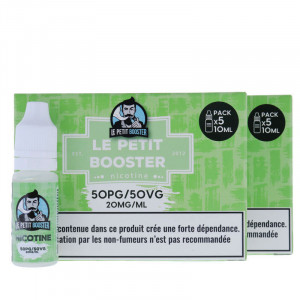 Pack 10 50/50 Boosters | Booster nicotine | Le Petit Fumeur