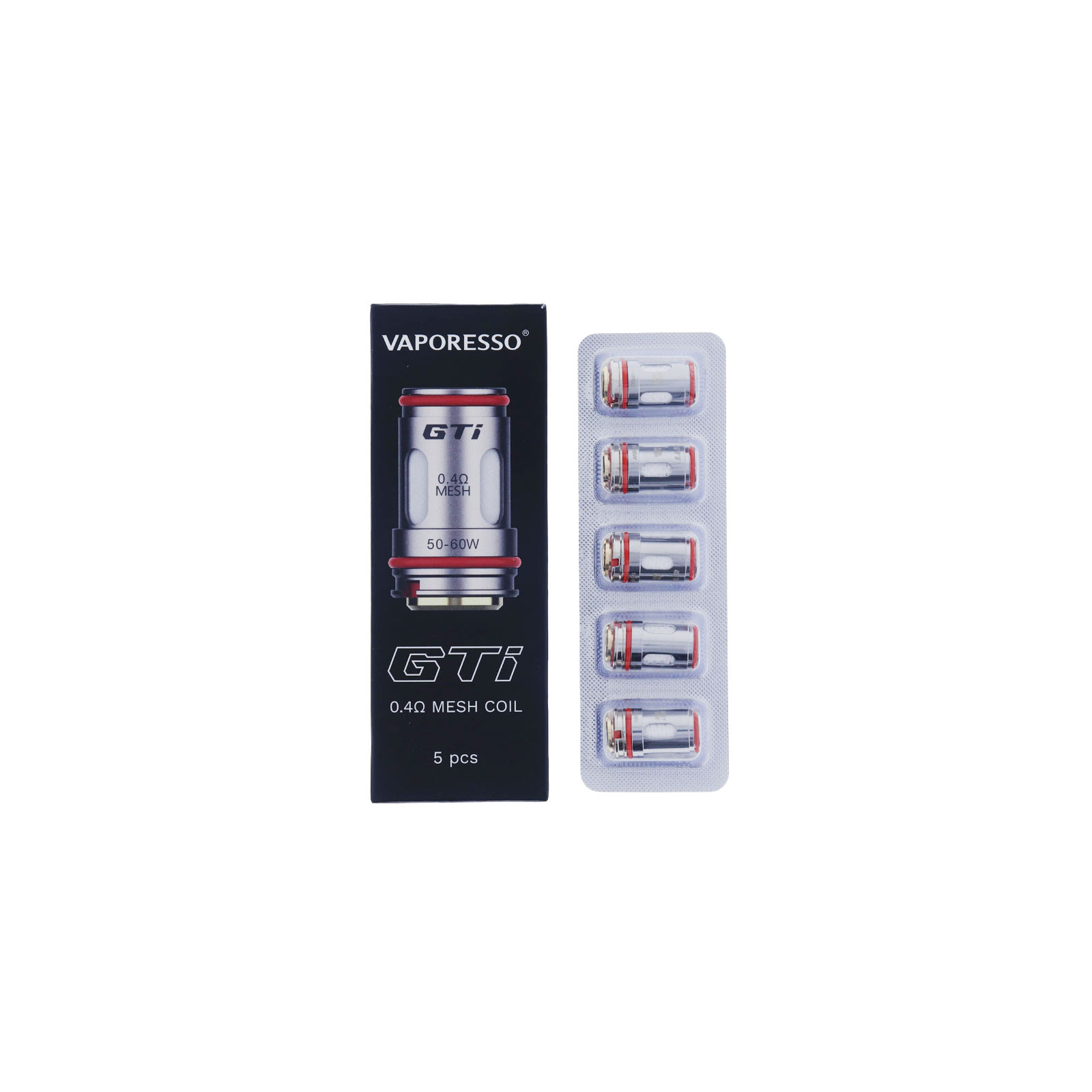Pack de 5 résistances GTI Mesh - Vaporesso