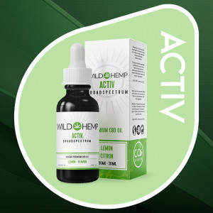 Premium CBD Oil Citron 30 ml - Wild Hemp