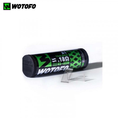 Mesh Style Coil A1 16x6.8mm 0.18 ohm - Wotofo
