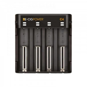 Chargeur d'accus C4 USB-C E-Cig Power | Le Petit Fumeur