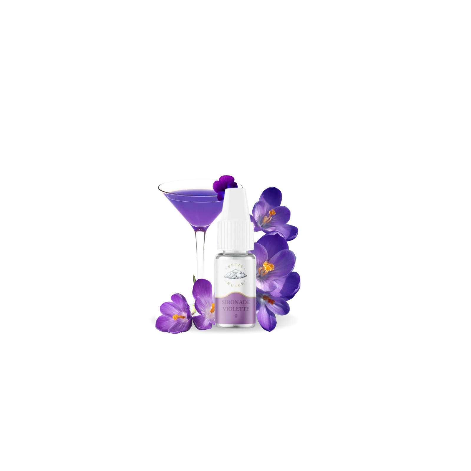 E-liquide Sironade Violette 10ml  Petit Nuage | Le Petit Fumeur