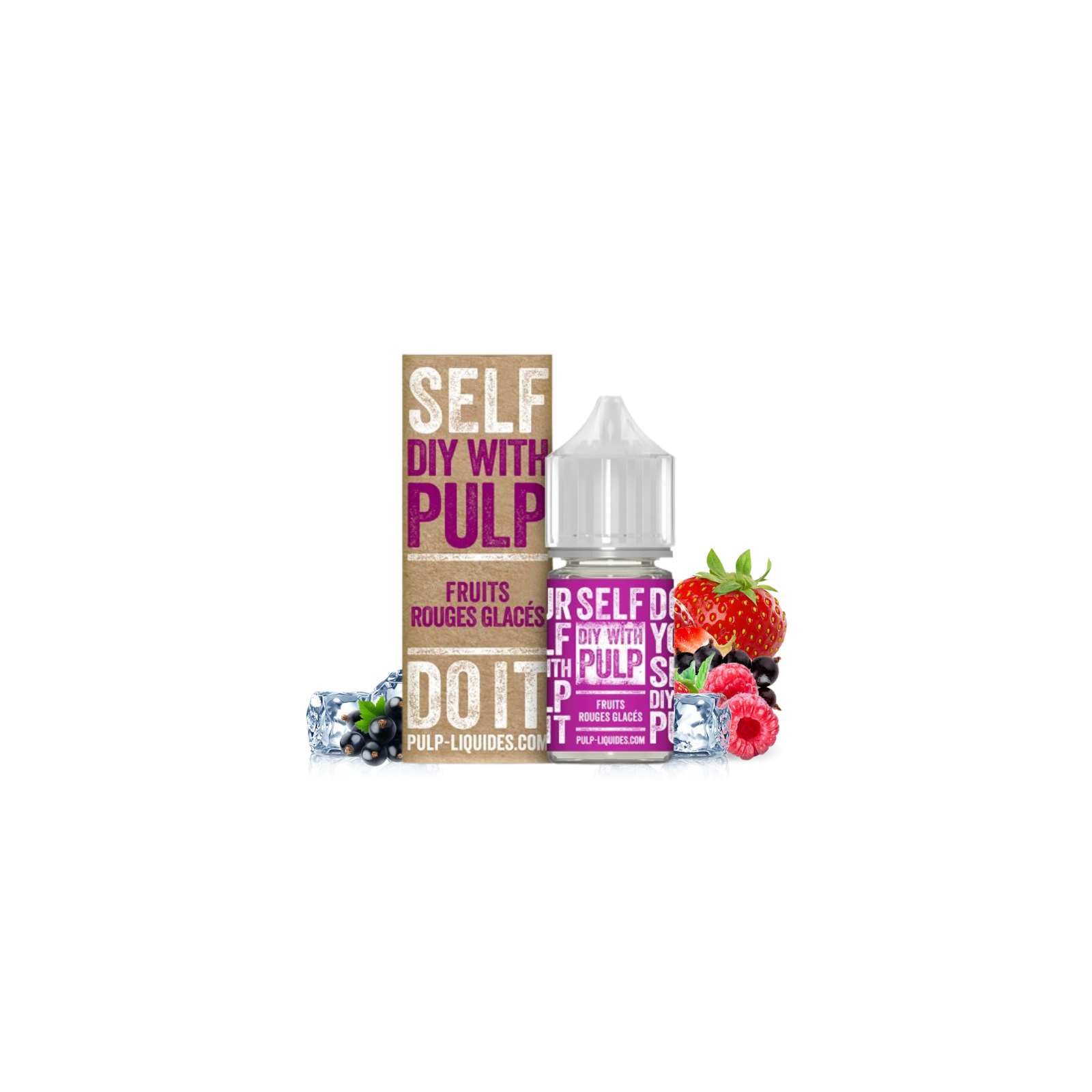 Concentré Fruits Rouges Glacés 30 ml DIY with Pulp | Le Petit Fumeur