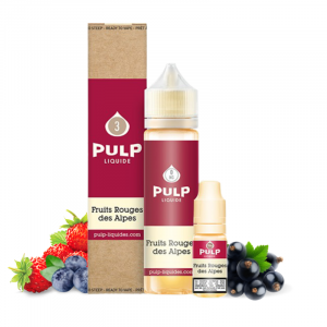 E-liquide Fruits Rouges des Alpes 60 ml (Pack e-liquide + booster) Pulp | Le Petit Fumeur