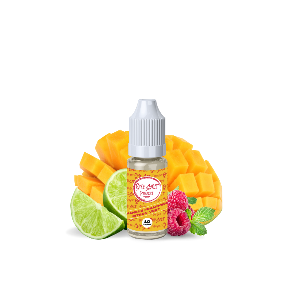 Mangue Framboise Citron Vert 10 ml - One Salt