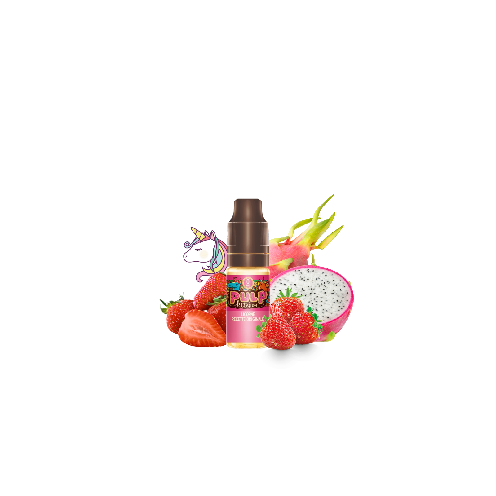 E-liquide Licorne Recette Originale 10 ml Pulp Kitchen | Le Petit Fumeur