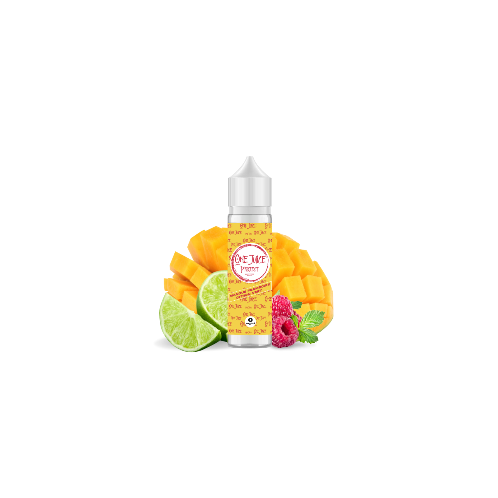 E-liquide Mangue Framboise Citron Vert 50 ml One Juice | Le Petit Fumeur
