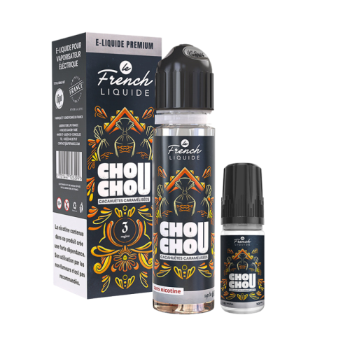 Chouchou Easy2Shake 60 ml (Pack liquide et booster) Le French Liquide | Le Petit Fumeur