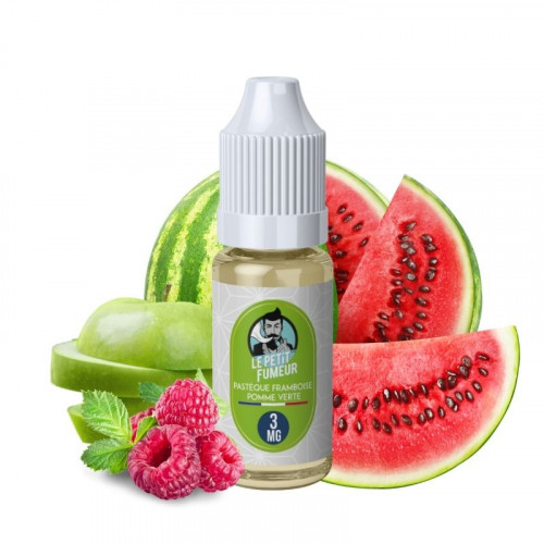 Pastèque Framboise Pomme verte 10ml - Le Petit Fumeur
