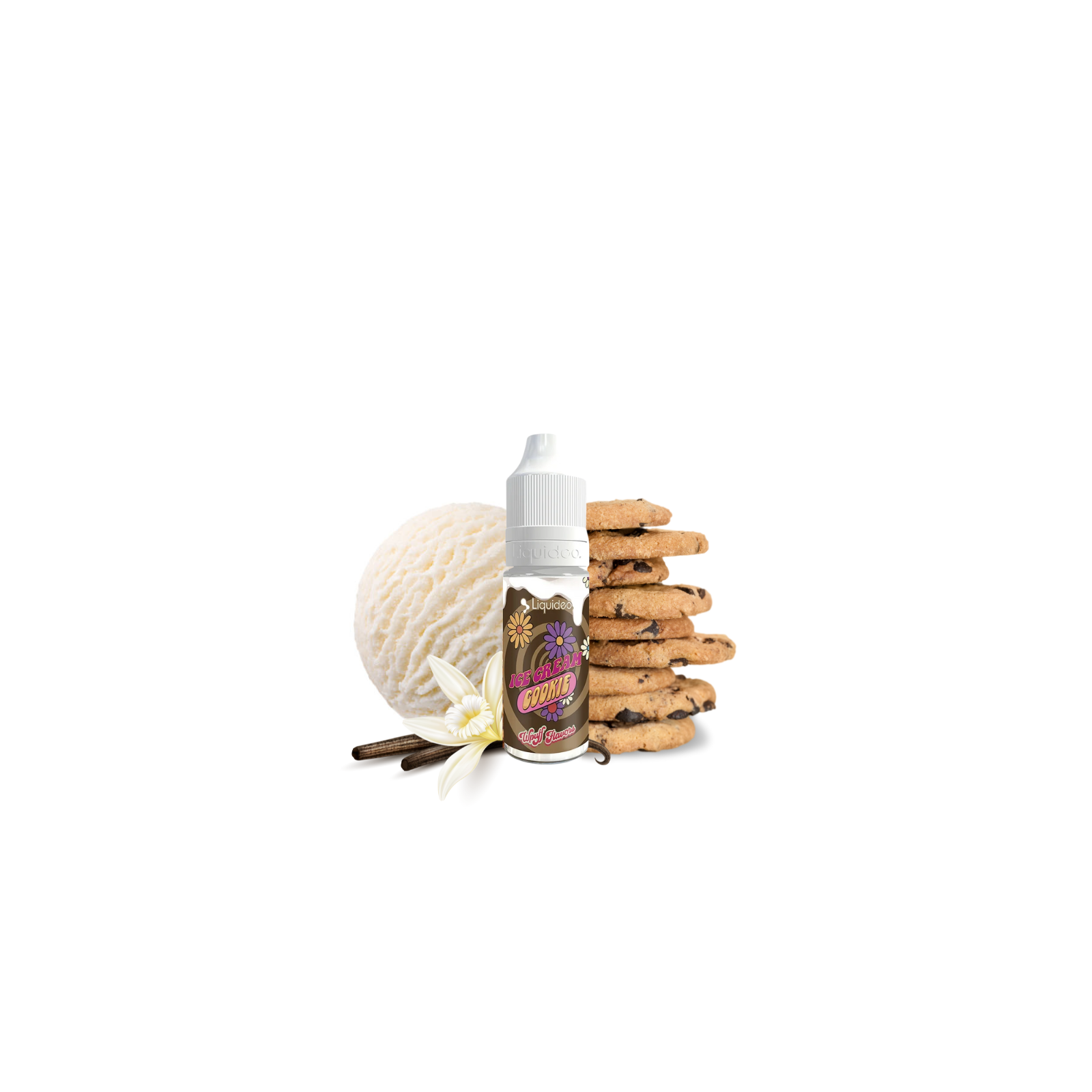 E-liquide Ice Cream Cookie 10 ml Wpuff Flavors | Le Petit Fumeur