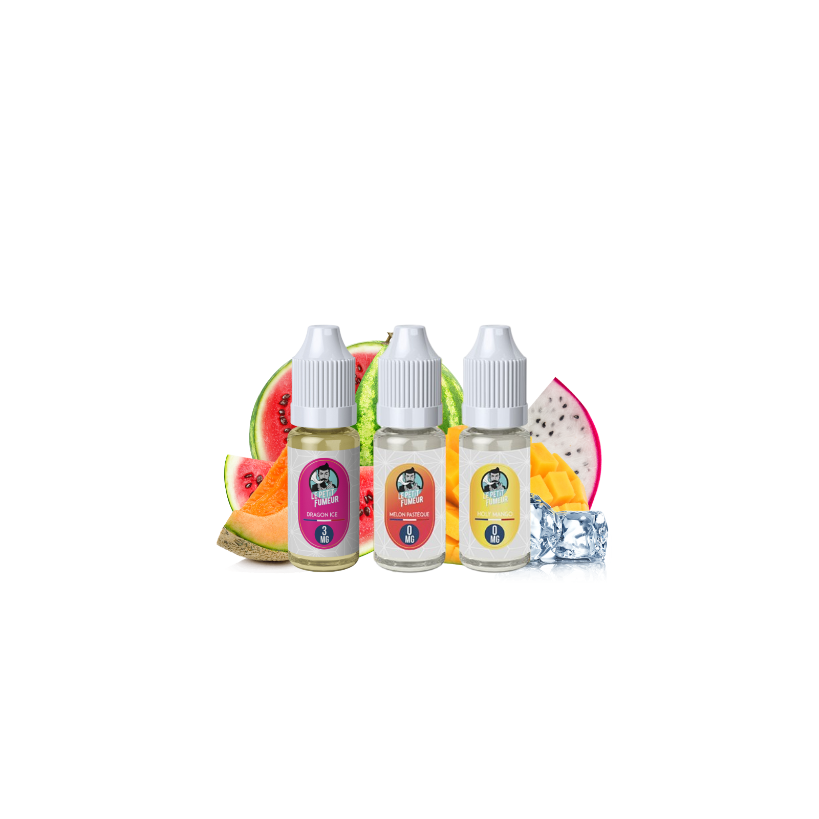 Le Trio Fruité Frais 10 ml | Pack e-liquides | Le Petit Fumeur
