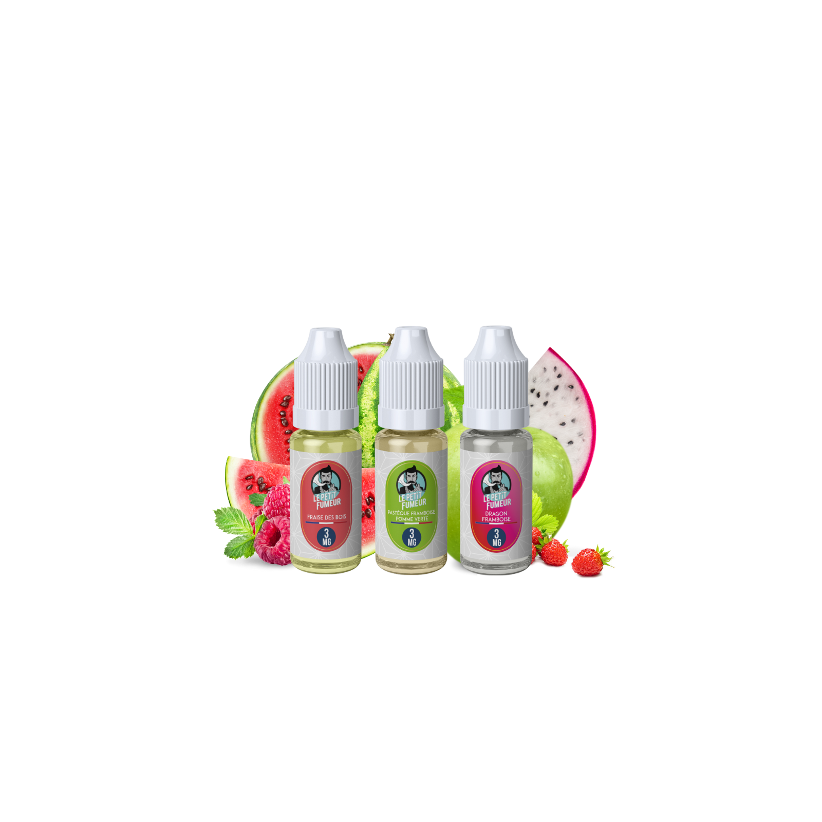 Le Trio Fruité | Pack e-liquides | Le Petit Fumeur