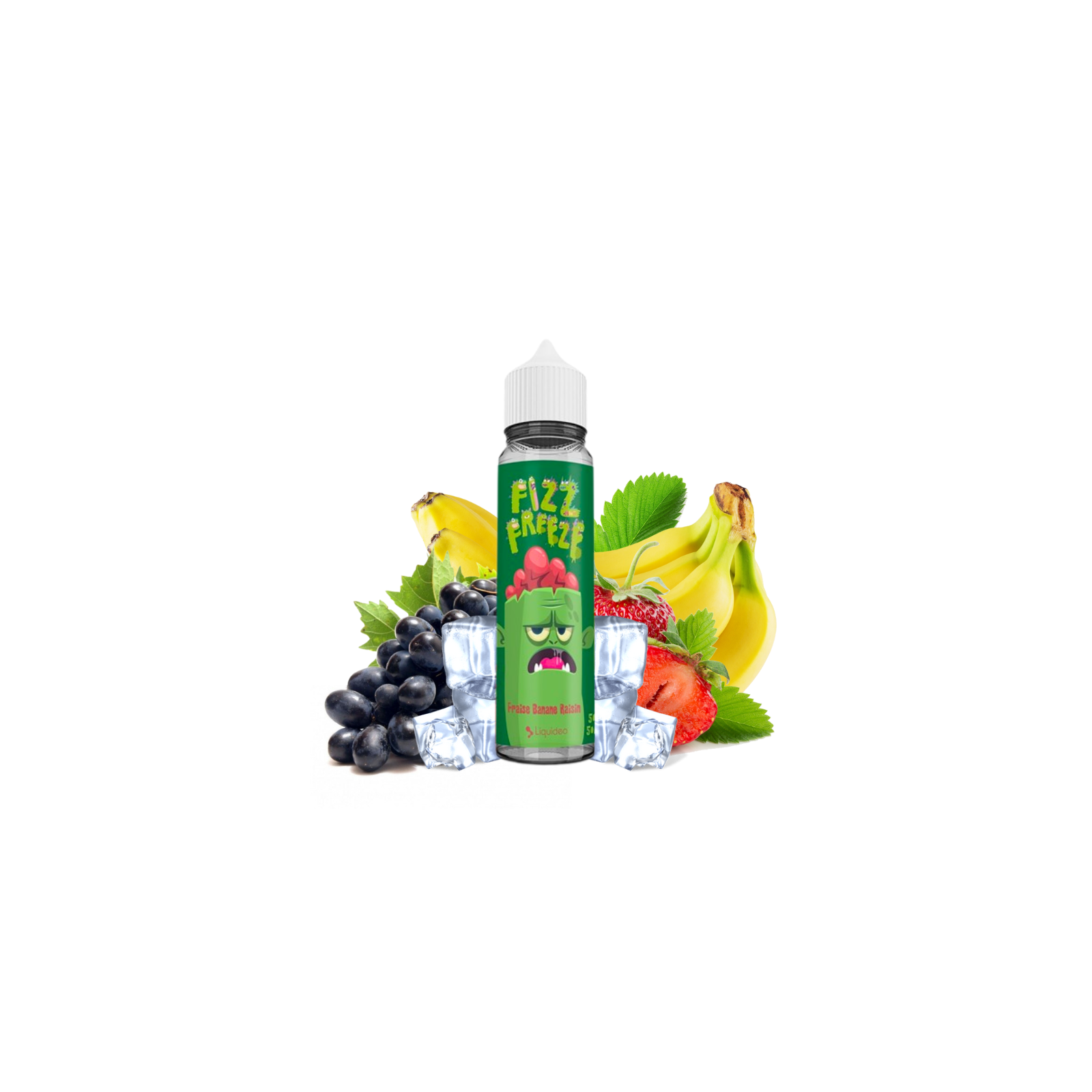 E-liquide Fraise Banane Raisin 50 ml Freeze | Le Petit Fumeur