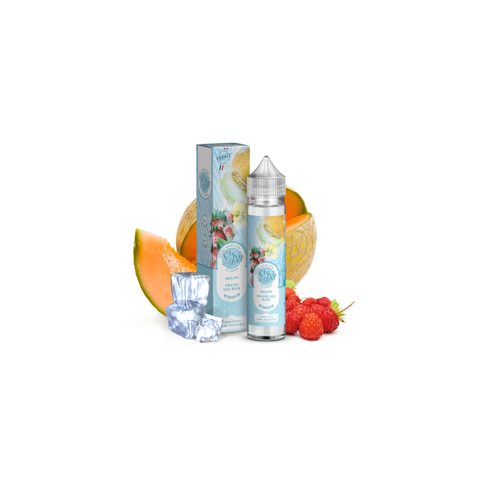 E-liquide Melon Fraise des Bois Frais 50 ml Le Petit Verger | Le Petit Fumeur
