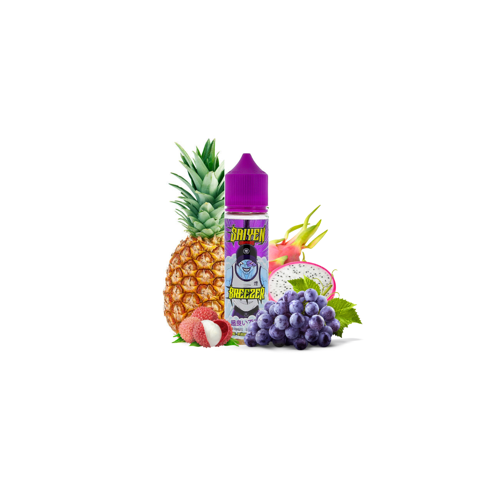 E-liquide Breezer 50 ml Saiyen Vapors | Le Petit Fumeur