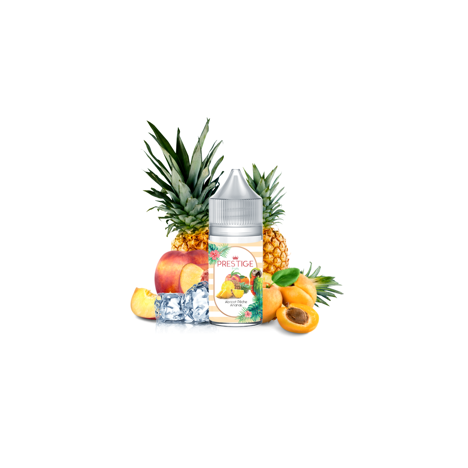 Concentré Abricot Pêche Ananas 30 ml Prestige Fruits | Le Petit Fumeur