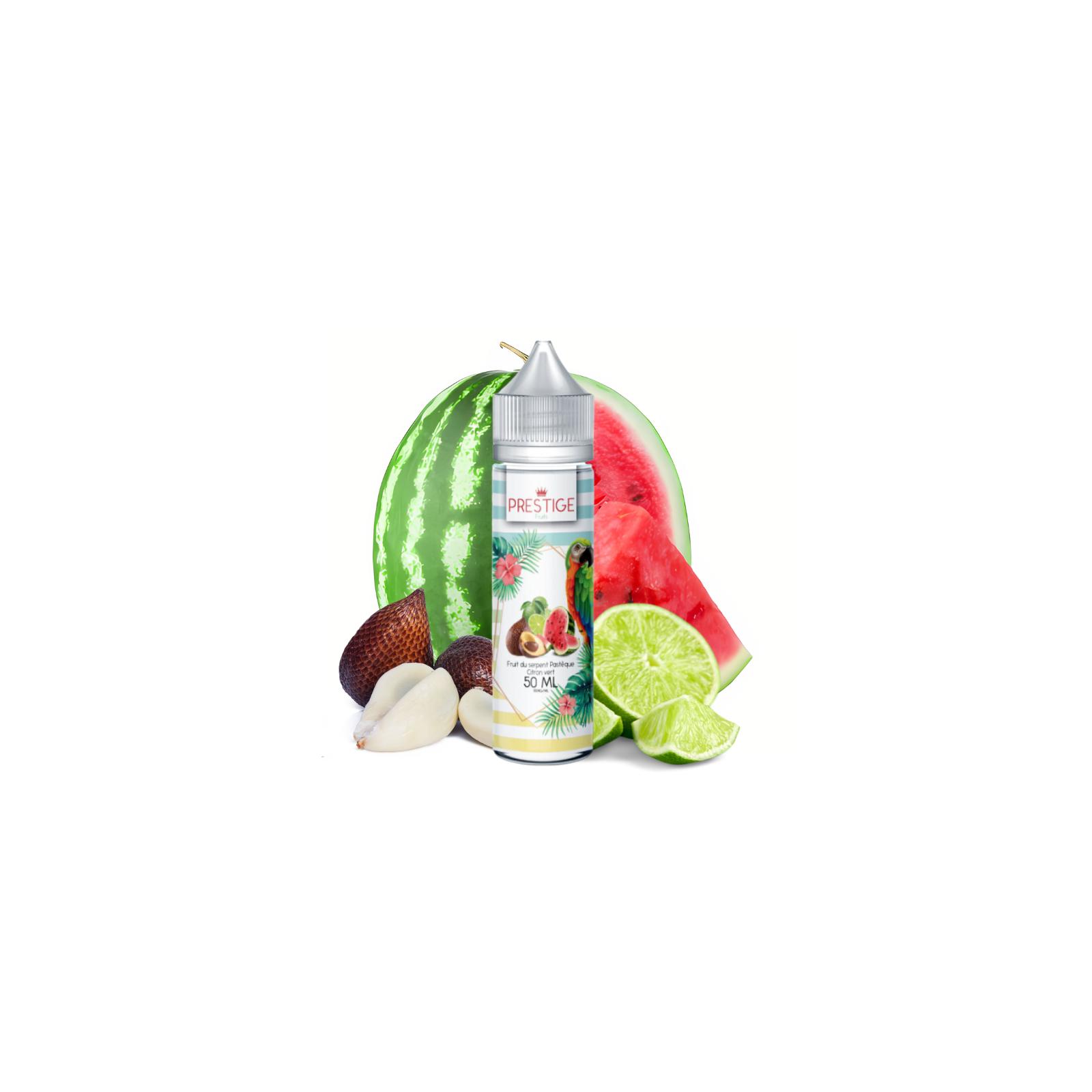 E-liquide Fruit du serpent Citron Vert Pastèque 50 ml Prestige Fruits | Le Petit Fumeur