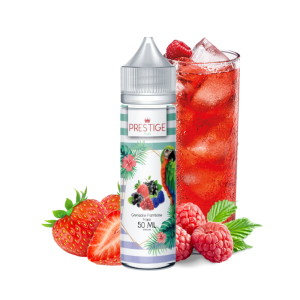 E-liquide Grenadine Framboise Fraise 50 ml Prestige Fruits | Le Petit Fumeur