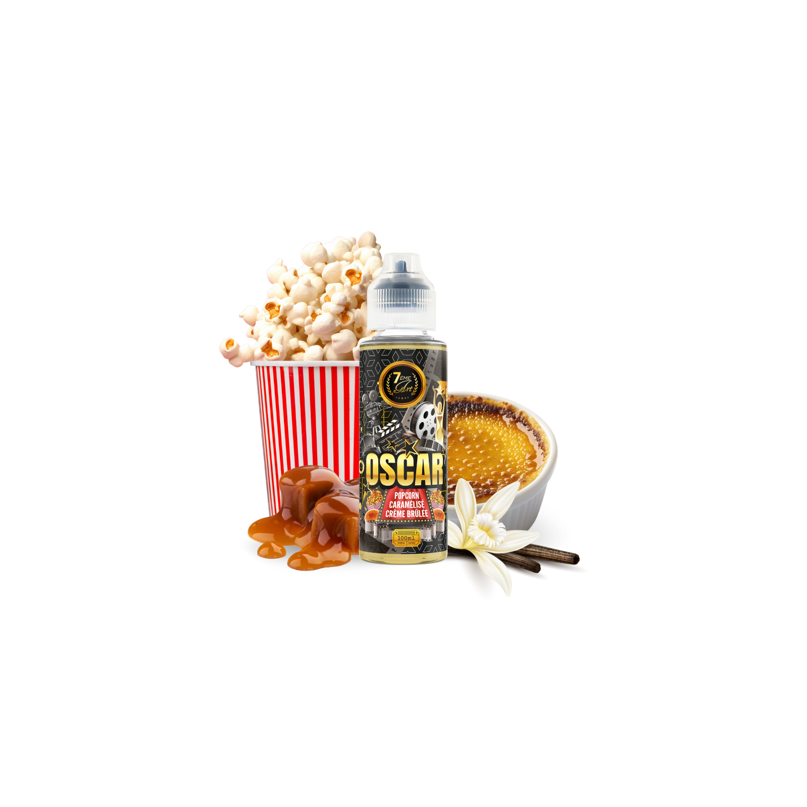 E-liquide Oscar 100 ml 7ème Art | Le Petit Fumeur