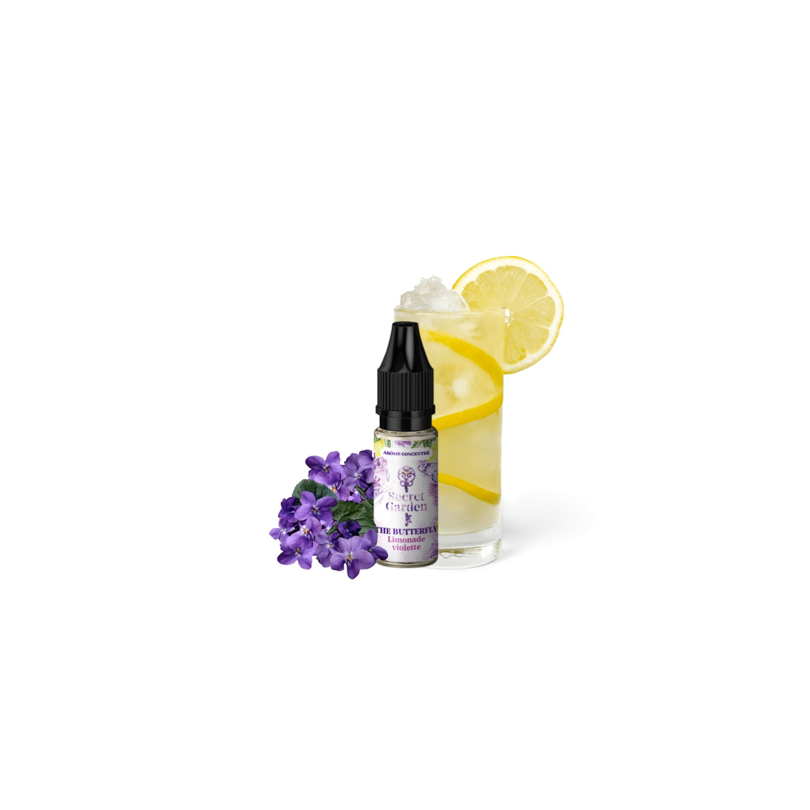 Concentré The Butterfly 10 ml Secret Garden | Le Petit Fumeur
