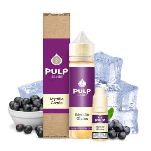 E-liquide Myrtille Givrée 60 ml (Pack e-liquide + booster) Pulp | Le Petit Fumeur