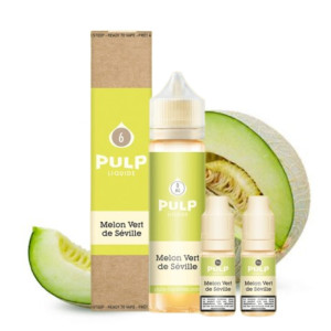 E-liquide Melon Vert de Séville 60 ml (Pack e-liquide + booster) Pulp | Le Petit Fumeur