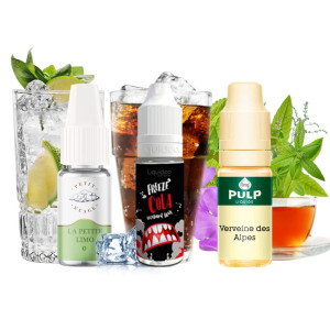 Coffret découverte eliquide saveur Boisson| Le Petit Fumeur