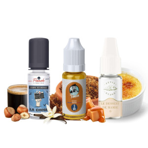 Coffret découverte eliquides saveur Gourmande| Le Petit Fumeur