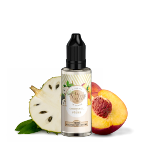 Concentré Corossol Pêche 30 ml Le Petit Verger | Le Petit Fumeur