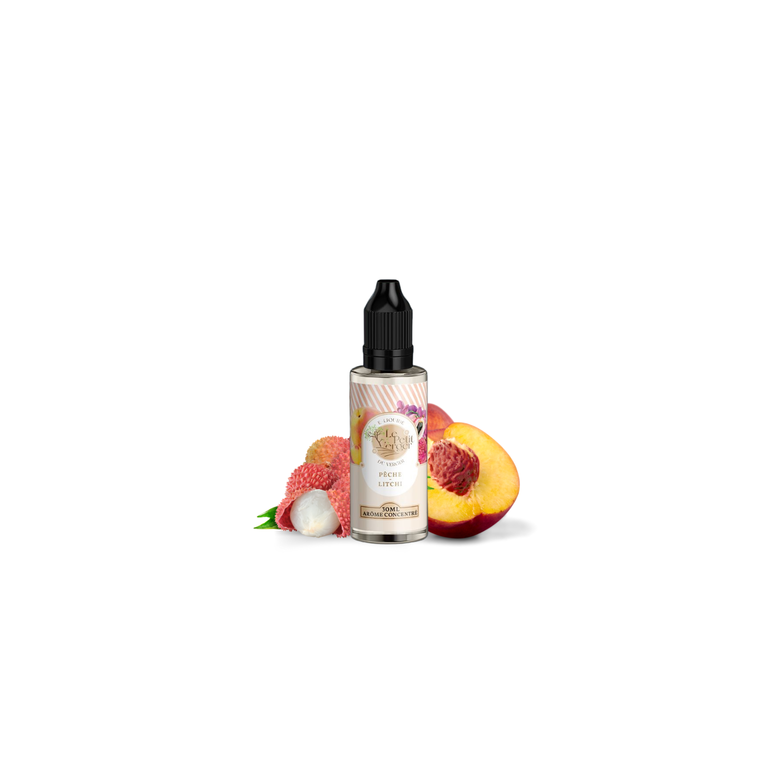 Concentré Pêche Litchi 30 ml Le Petit Verger | Le Petit Fumeur