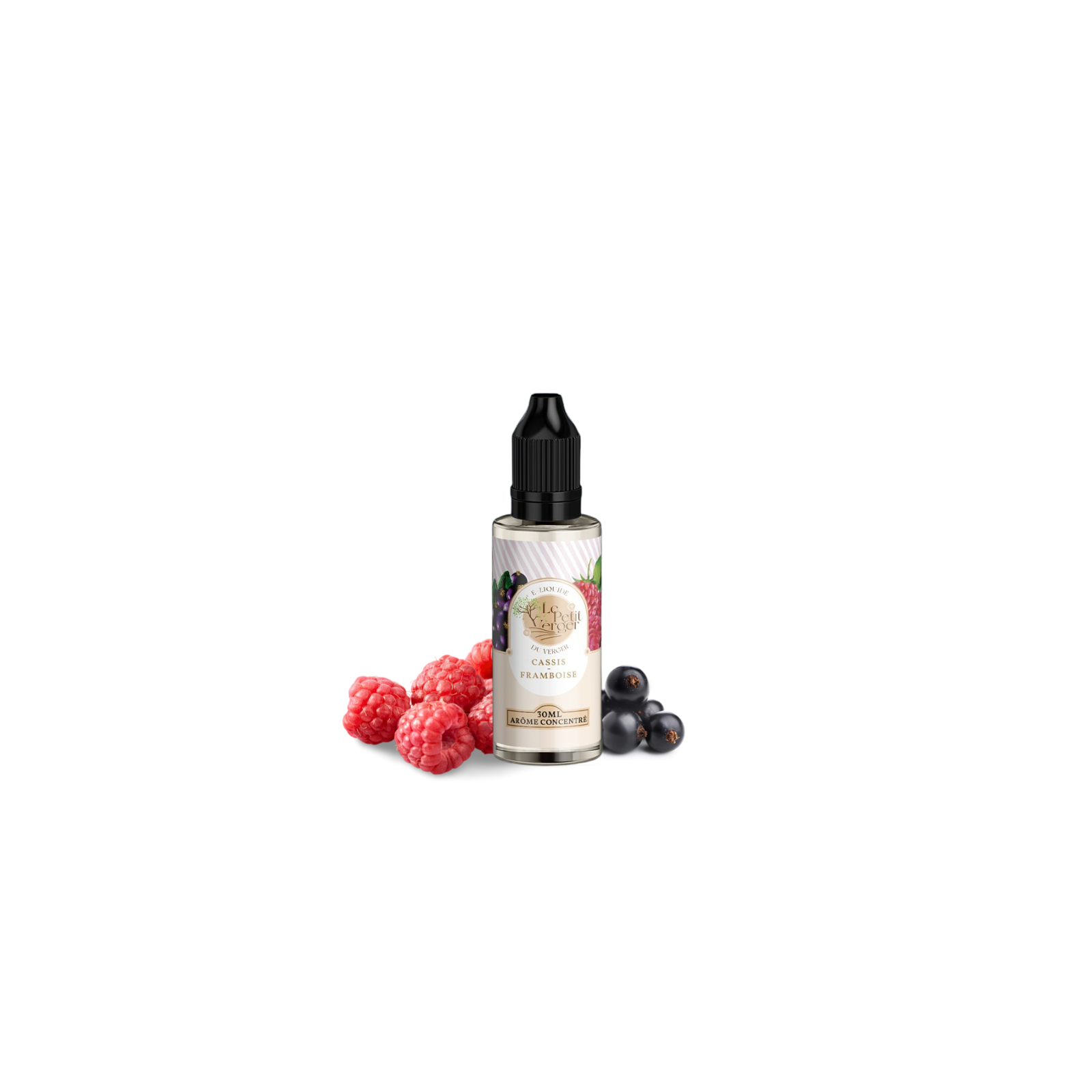 Concentré Cassis Framboise 30 ml Le Petit Verger | Le Petit Fumeur