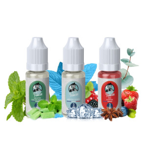 Le Trio Mentholé 10 ml | Pack e-liquides | Le Petit Fumeur