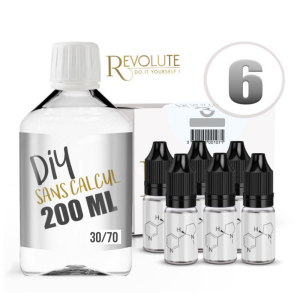 Pack Base et boosters 200 ml Revolute | Le Petit Fumeur