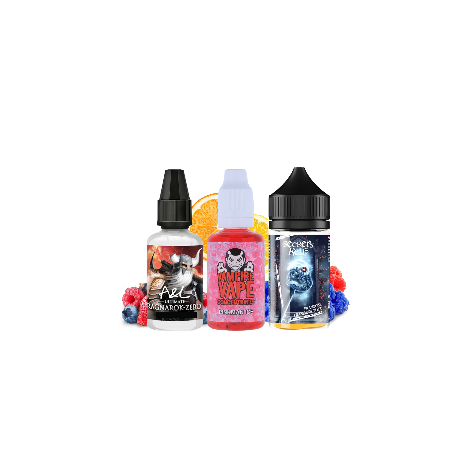 Pack concentrés fruités 30 ml | Le Petit Fumeur