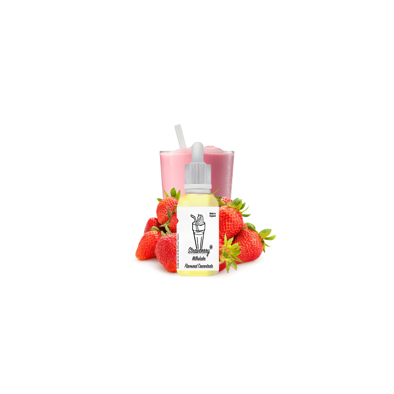 Concentré Strawberry Milkshake 30 ml Milkshake | Le Petit Fumeur