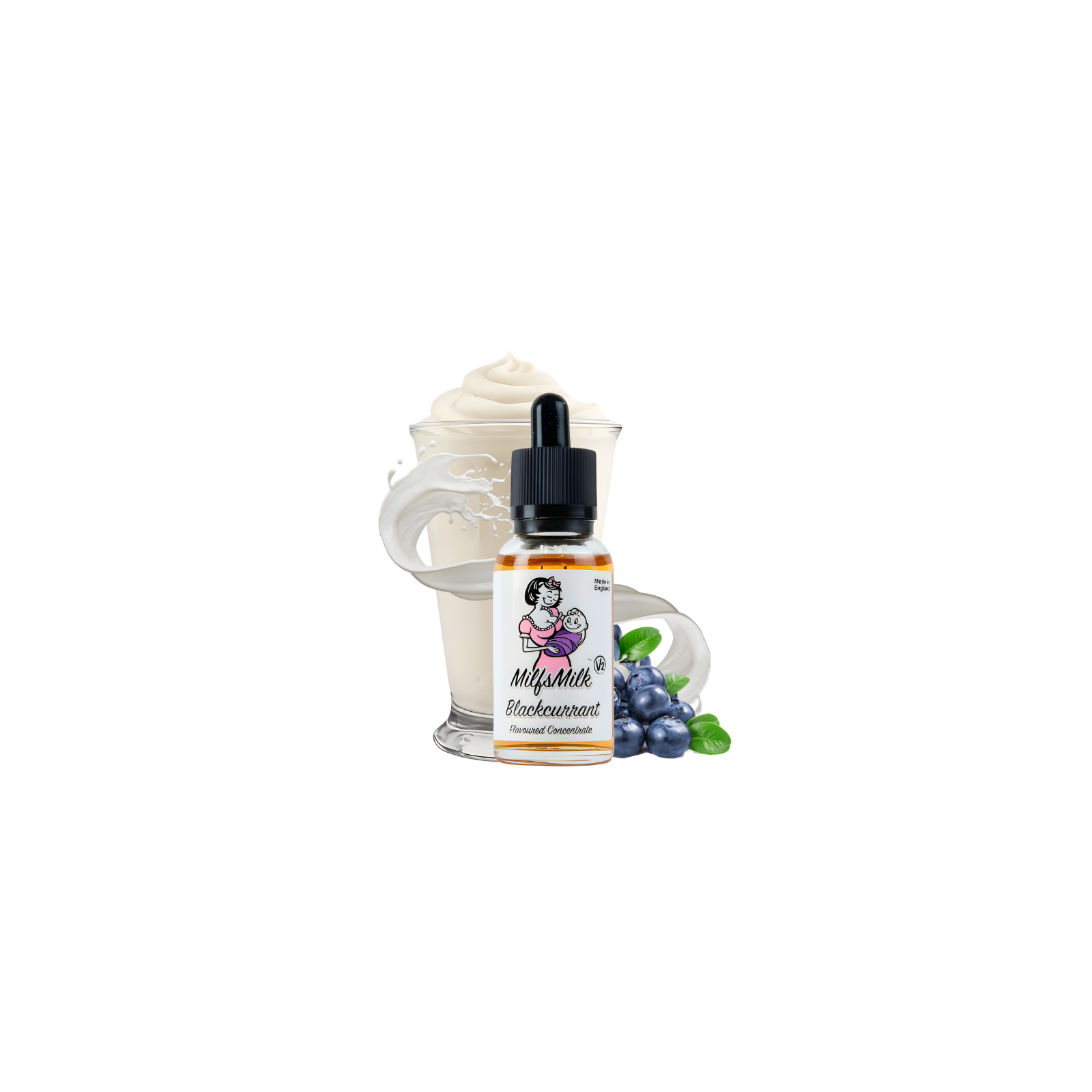 Concentré Blackcurrant 30 ml Milfsmilk V2 | Le Petit Fumeur