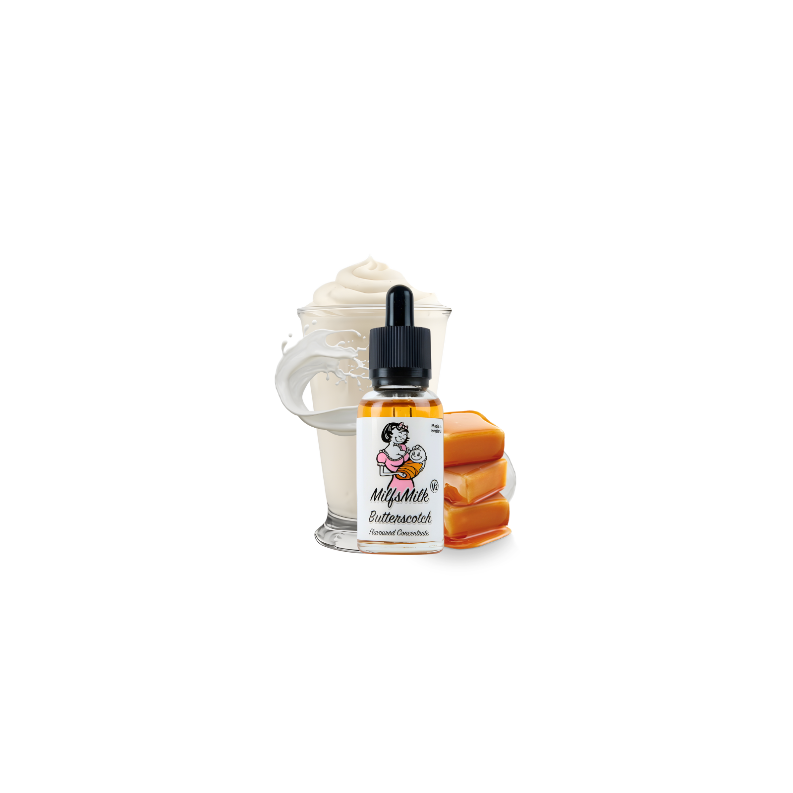 Concentré Butterscotch 30 ml Milfsmilk V2 | Le Petit Fumeur