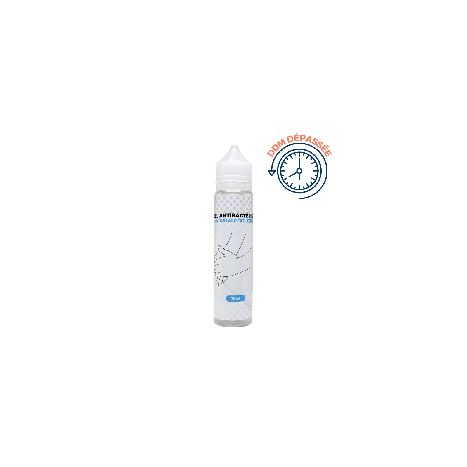 Gel Hydroalcoolique 70 ml Liquideo DDM Dépassée | Le Petit Fumeur