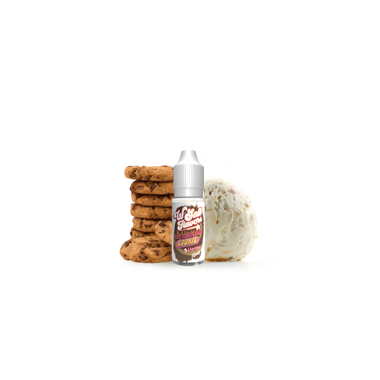 E-liquide Ice Cream Cookie 10 ml Wsalt Flavors | Le Petit Fumeur