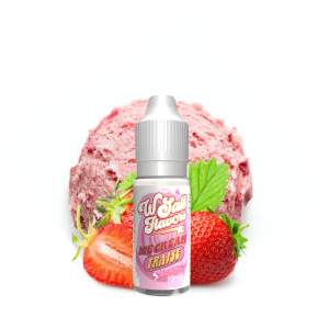 E-liquide Ice Cream Fraise 10 ml Wsalt Flavors | Le Petit Fumeur
