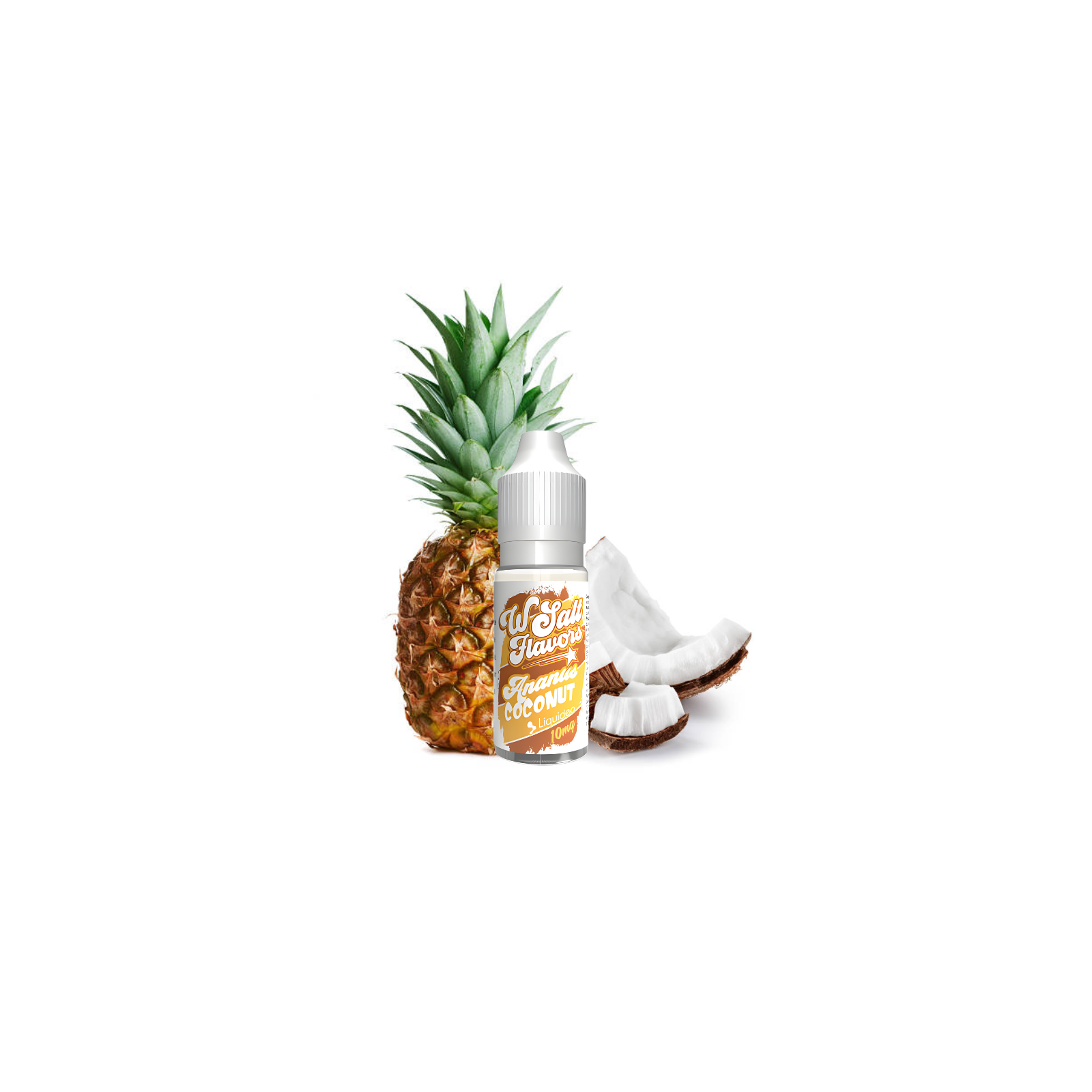 E-liquide Ananas Coconut 10 ml Wsalt Flavors | Le Petit Fumeur