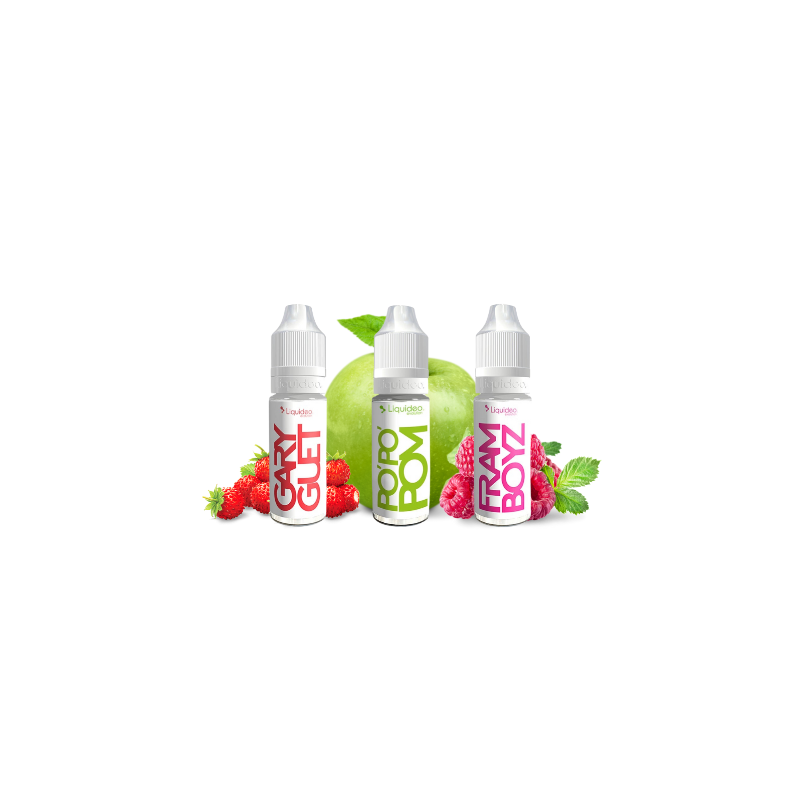 Pack e-liquides Fruités 10 ml Liquideo | Le Petit Fumeur