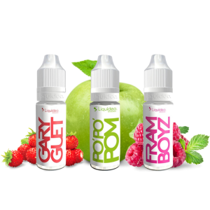 Pack e-liquides Fruités 10 ml Liquideo | Le Petit Fumeur